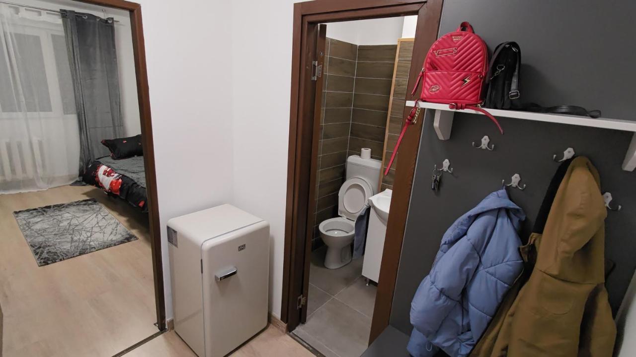 Garsoniera 30Mp Chrysflatty1 - Free Netflix Apartment Arad Bagian luar foto